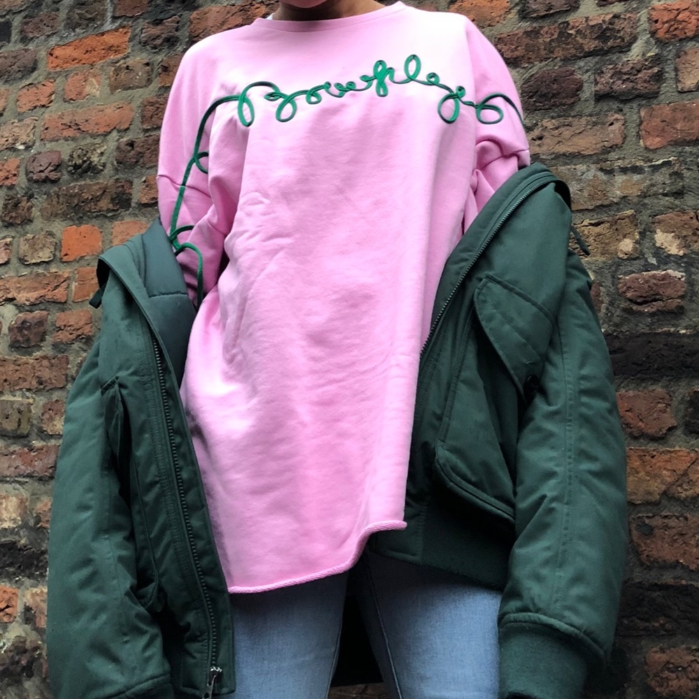 H&M’s Pink Sweater